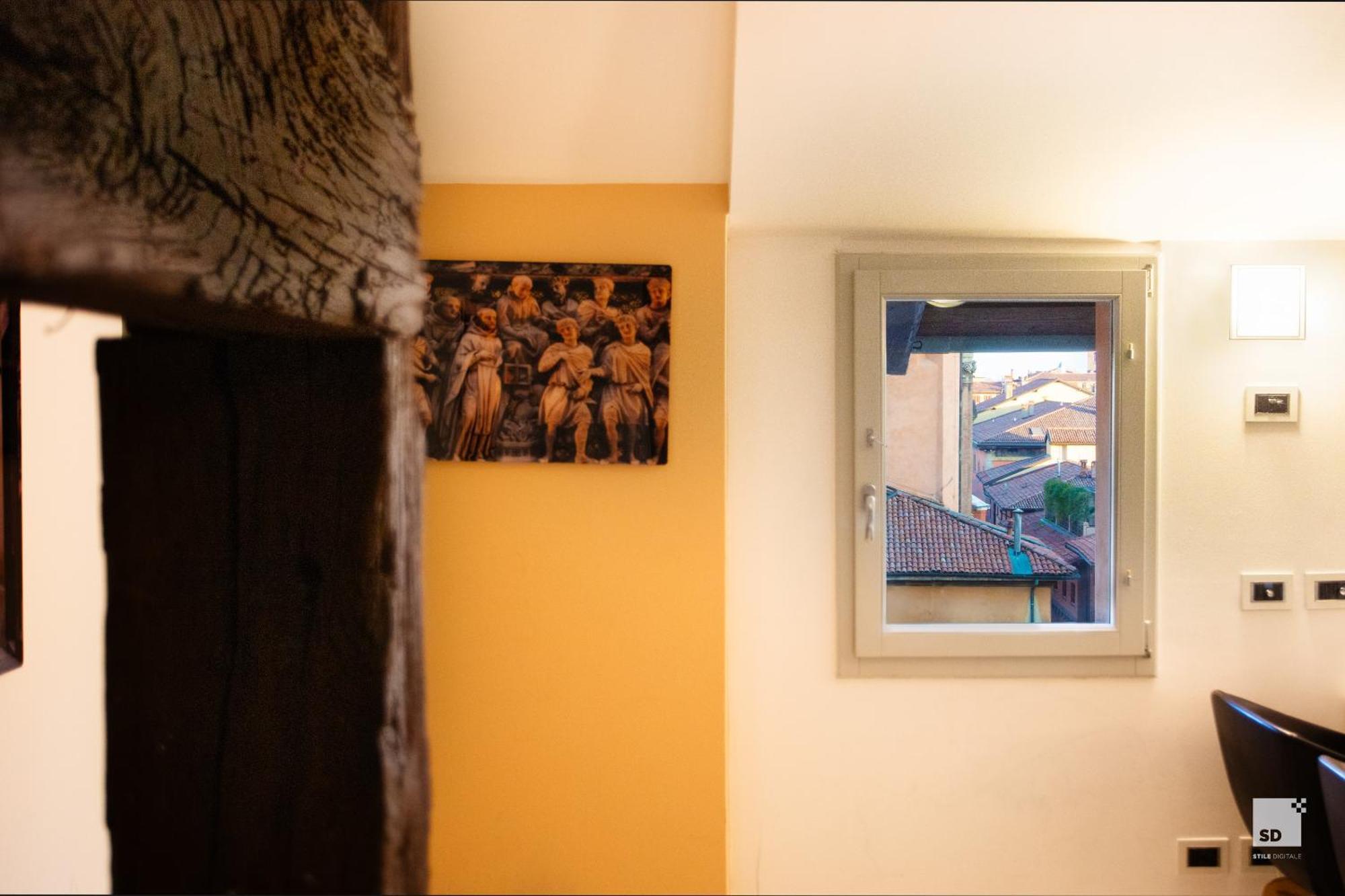 Urbanicooh Azzoguidi - Torre Asinelli View Apartment Bologna Ngoại thất bức ảnh